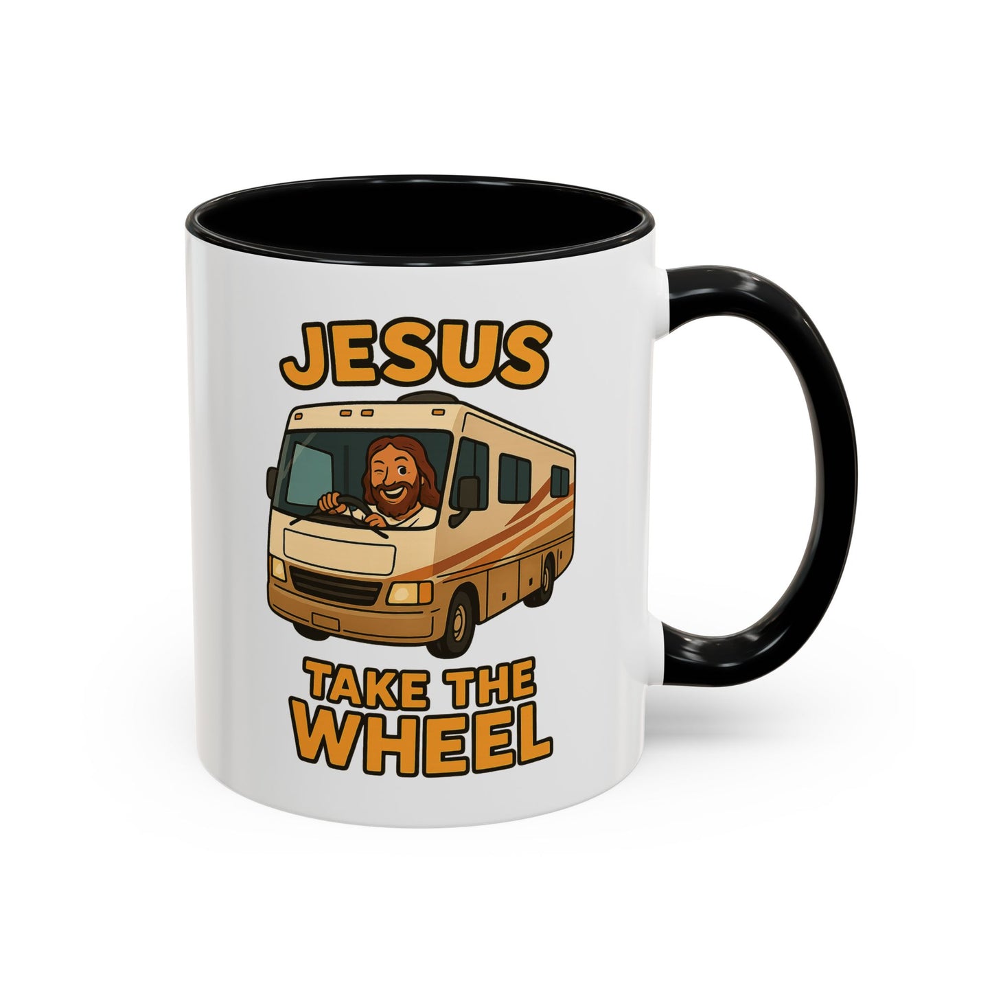 Jesus Take The Wheel (RV Edition) Coffee Mug
