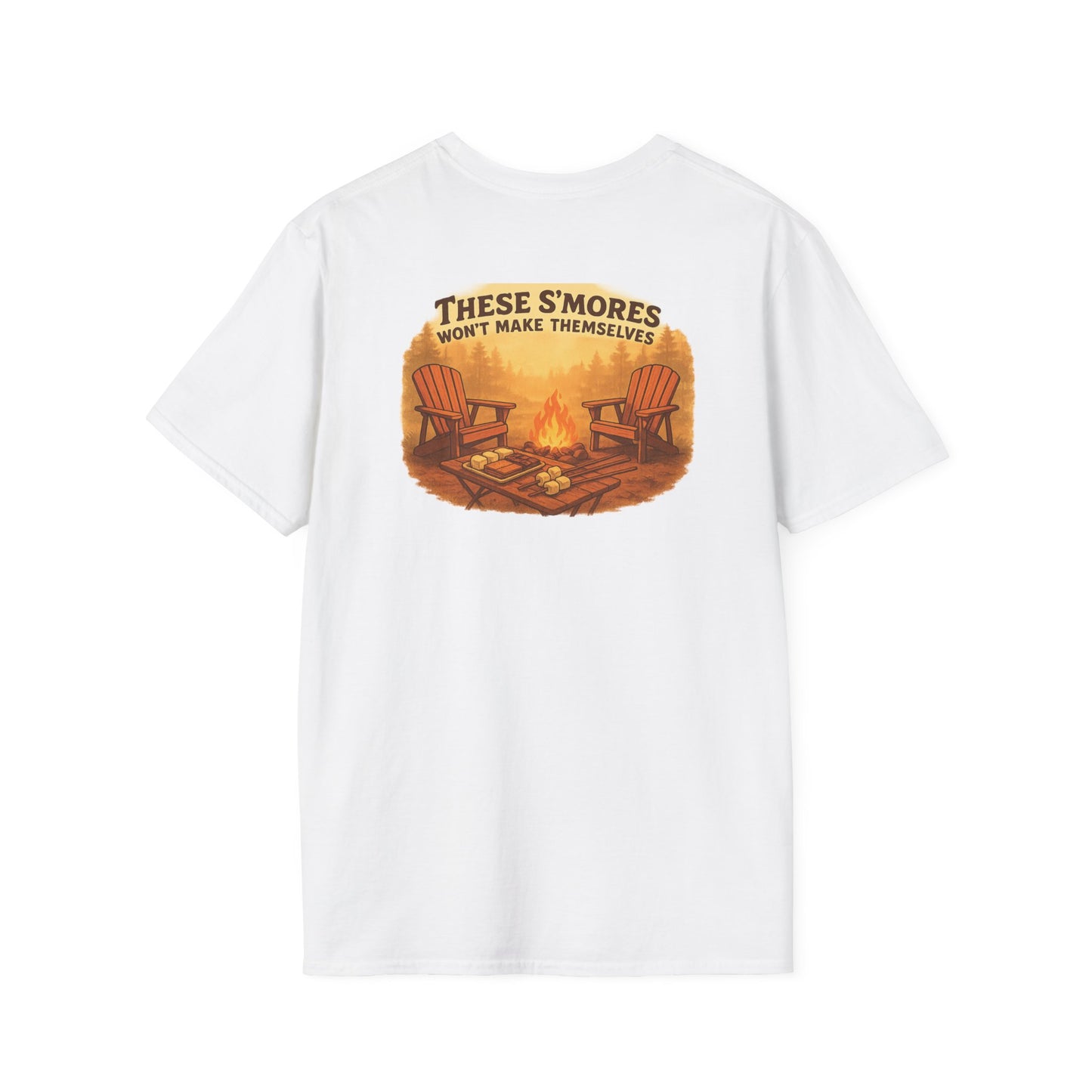 These S’mores Won’t Make Themselves – Campfire RV Tee
