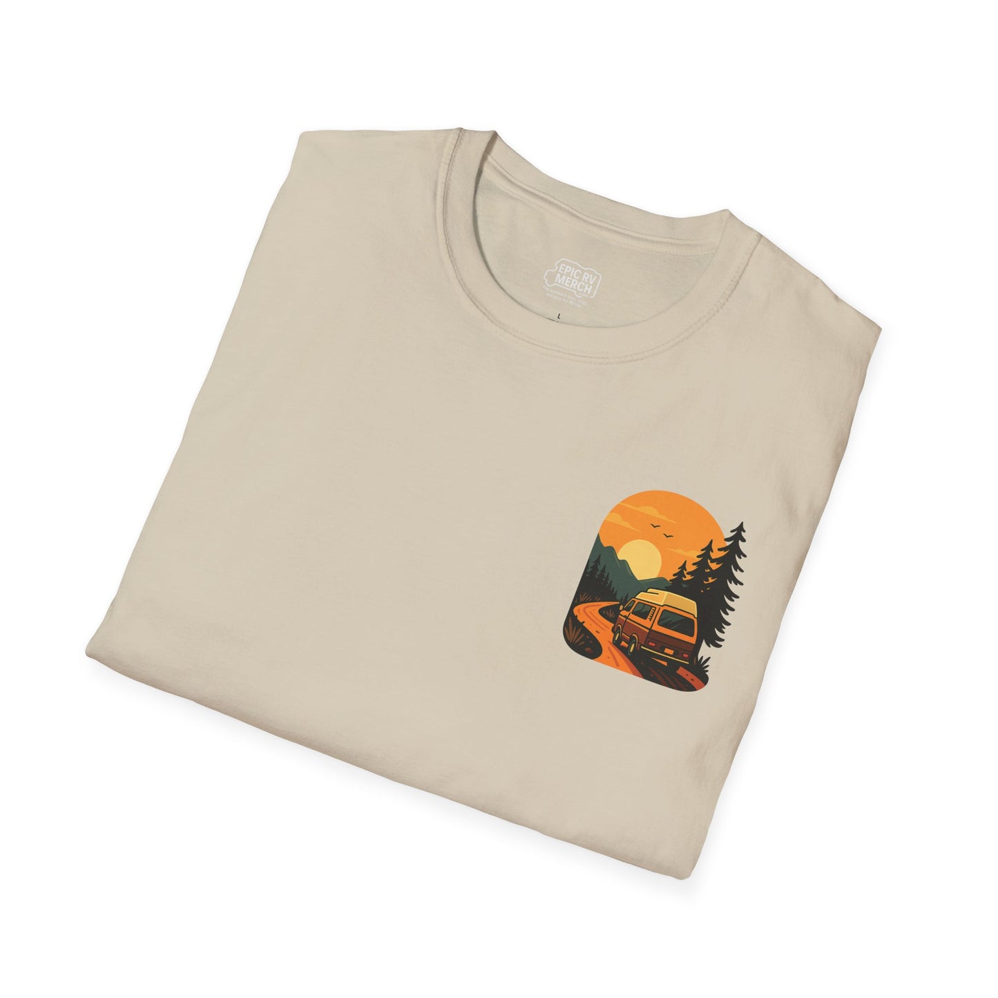 Why Yes, Actually I Do Live in a Van Tee - VW Westfalia Edition