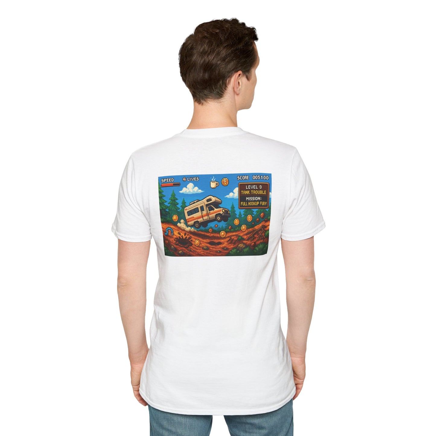 Full Hookup Fury – 16-Bit RV Adventure Tee