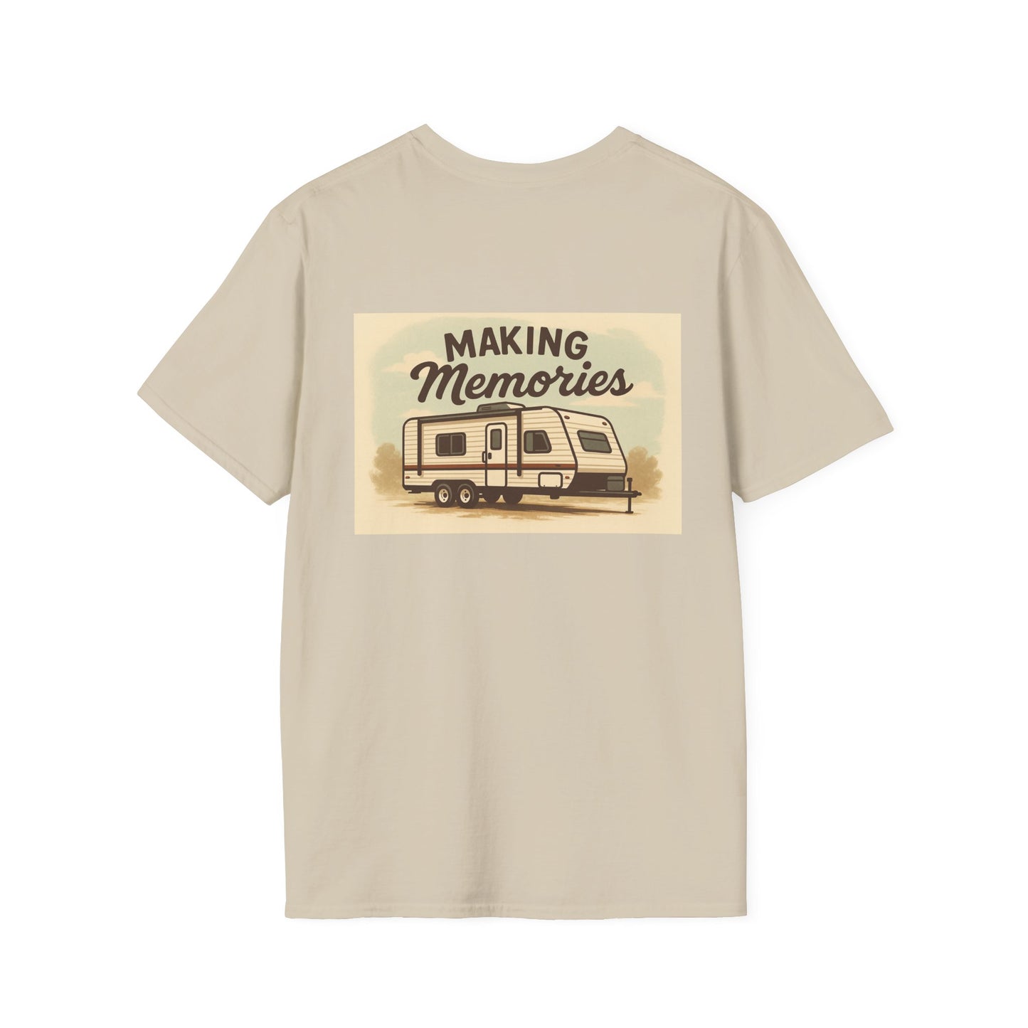 Making Memories RV Shirt | Retro Camper T-Shirt with RV Park Pocket Logo