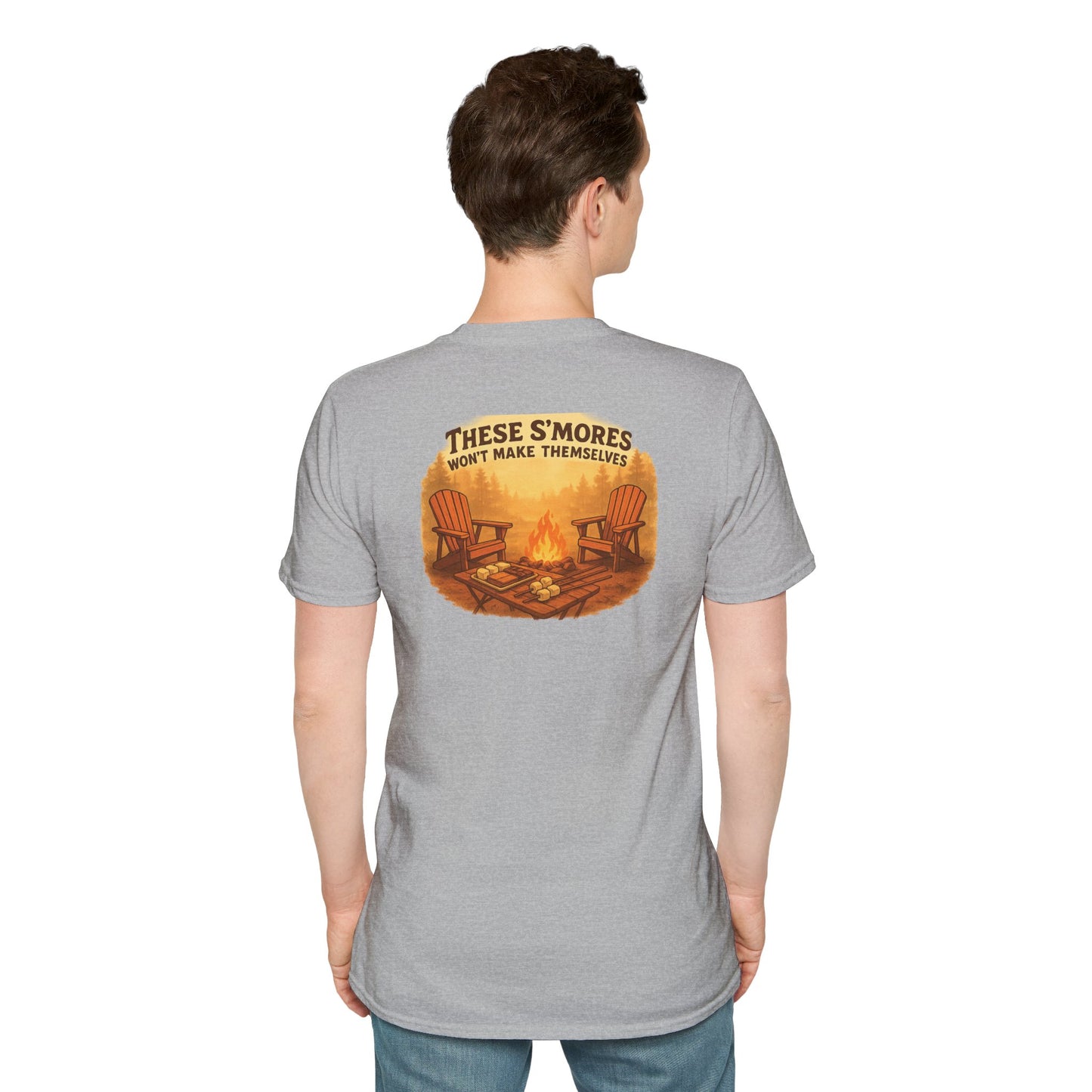 These S’mores Won’t Make Themselves – Campfire RV Tee