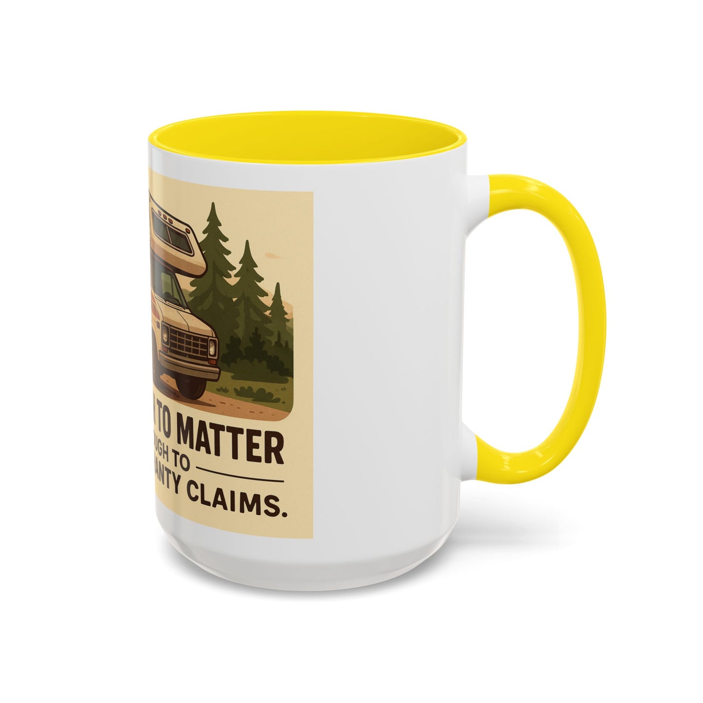 Vintage enough to matter. Reliable enough to mock your warranty claims – Retro RV Coffee Mug