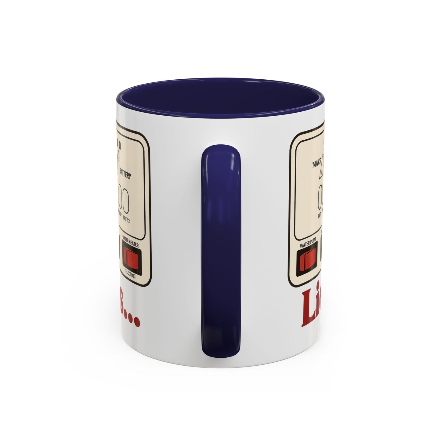 RV Control Panel "Lies..." Coffee Mug