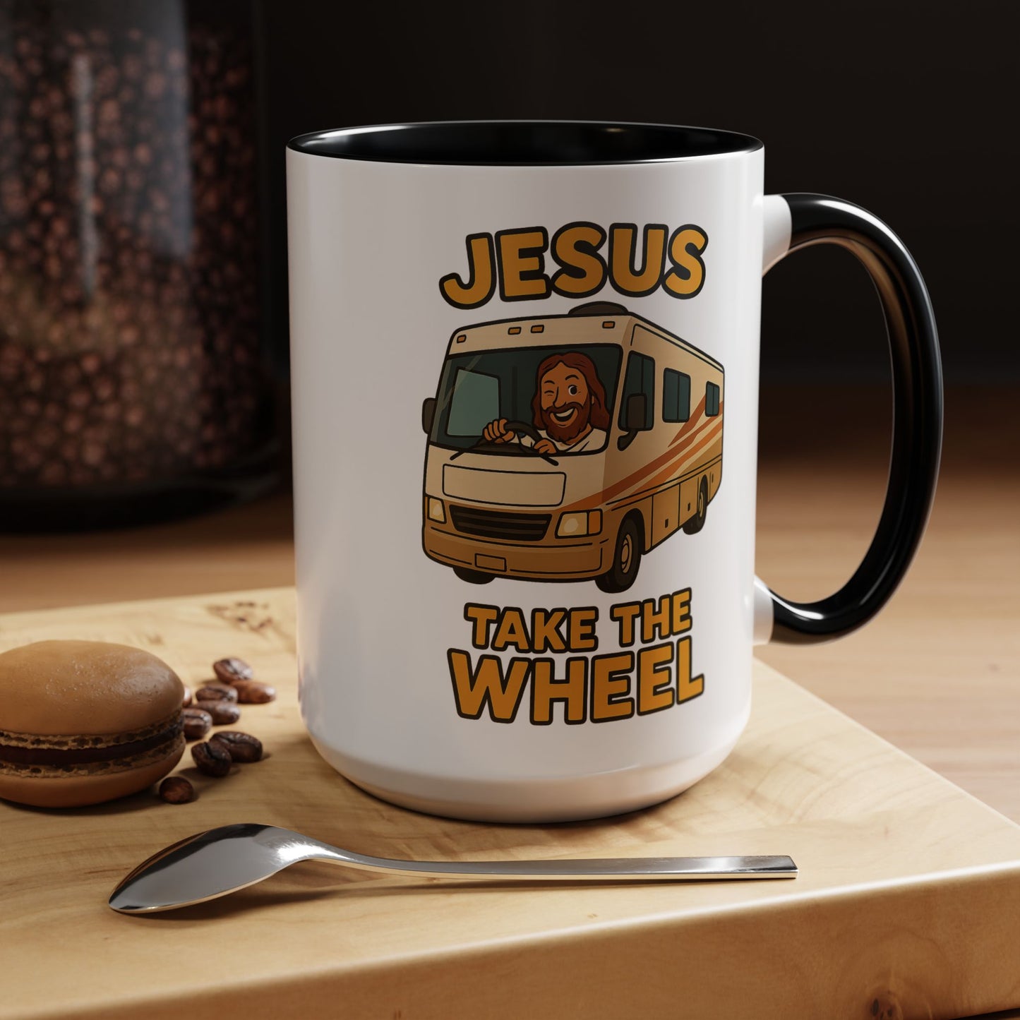Jesus Take The Wheel (RV Edition) Coffee Mug