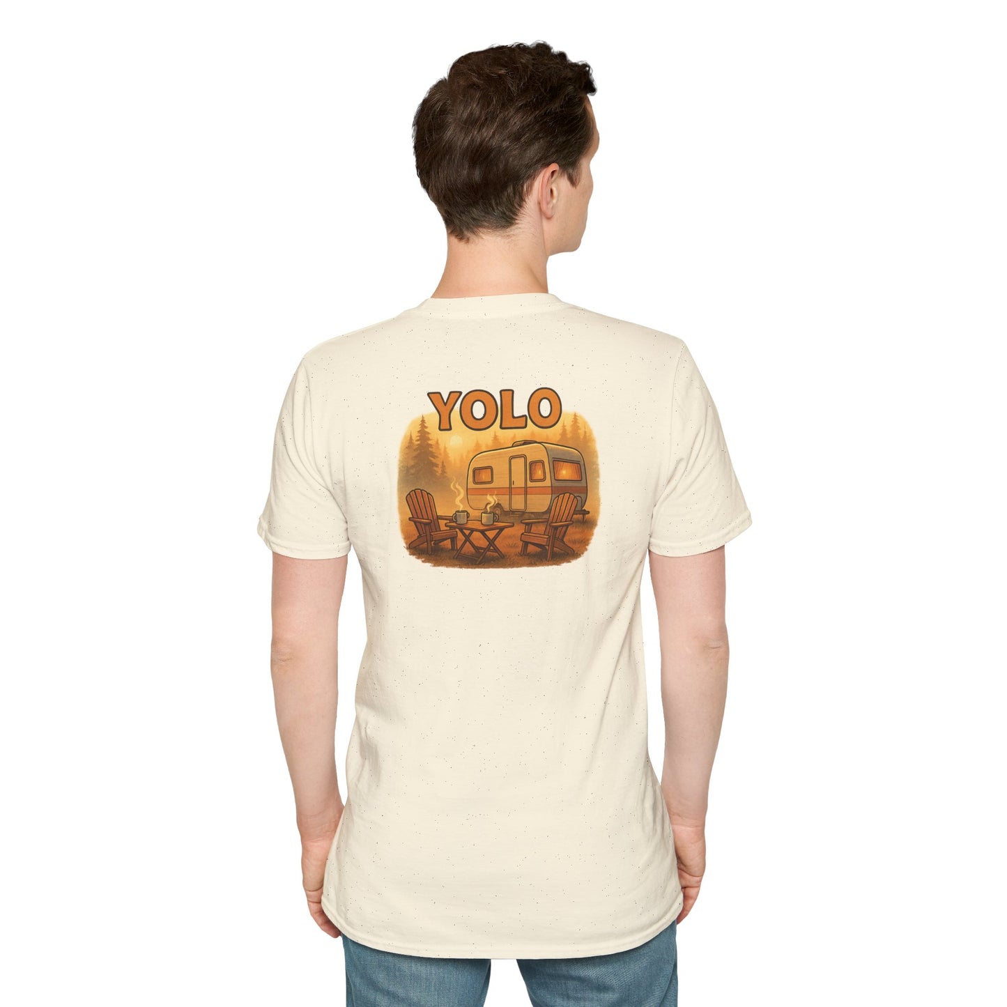 YOLO – The “You Only Lounge Once” Travel Trailer Camping Tee