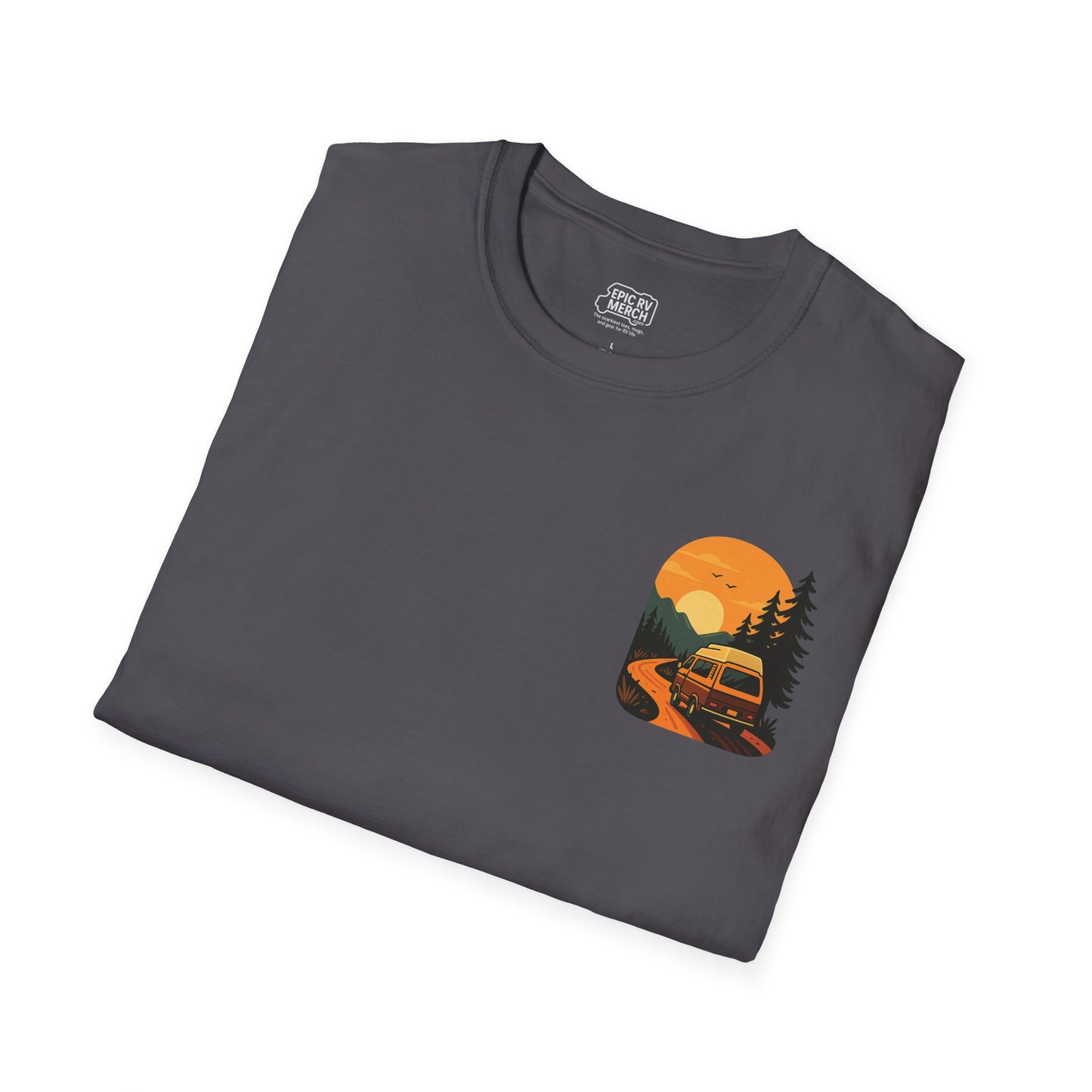 Why Yes, Actually I Do Live in a Van Tee - VW Westfalia Edition