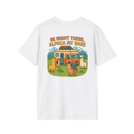 Alpaca My Bags – Farm RV Stay Adventure Tee