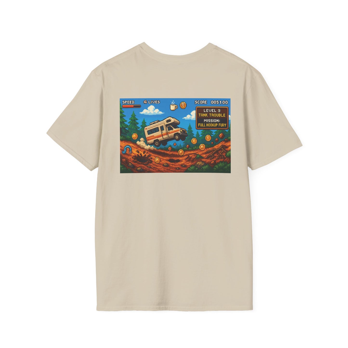 Full Hookup Fury – 16-Bit RV Adventure Tee