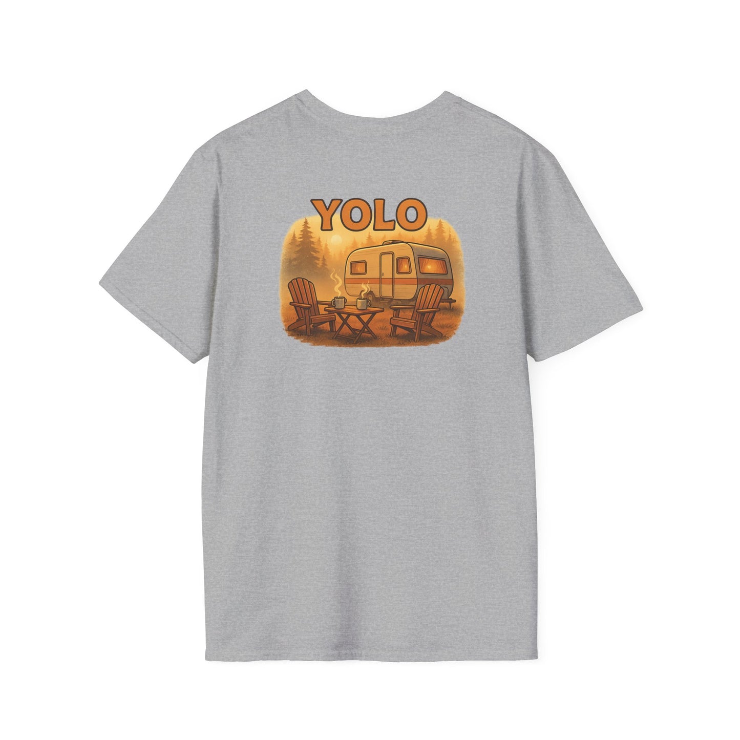 YOLO – The “You Only Lounge Once” Travel Trailer Camping Tee