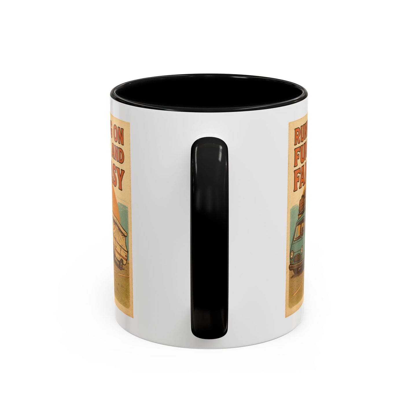 Running on Fumes and Fantasy Mug – RV Life Humor