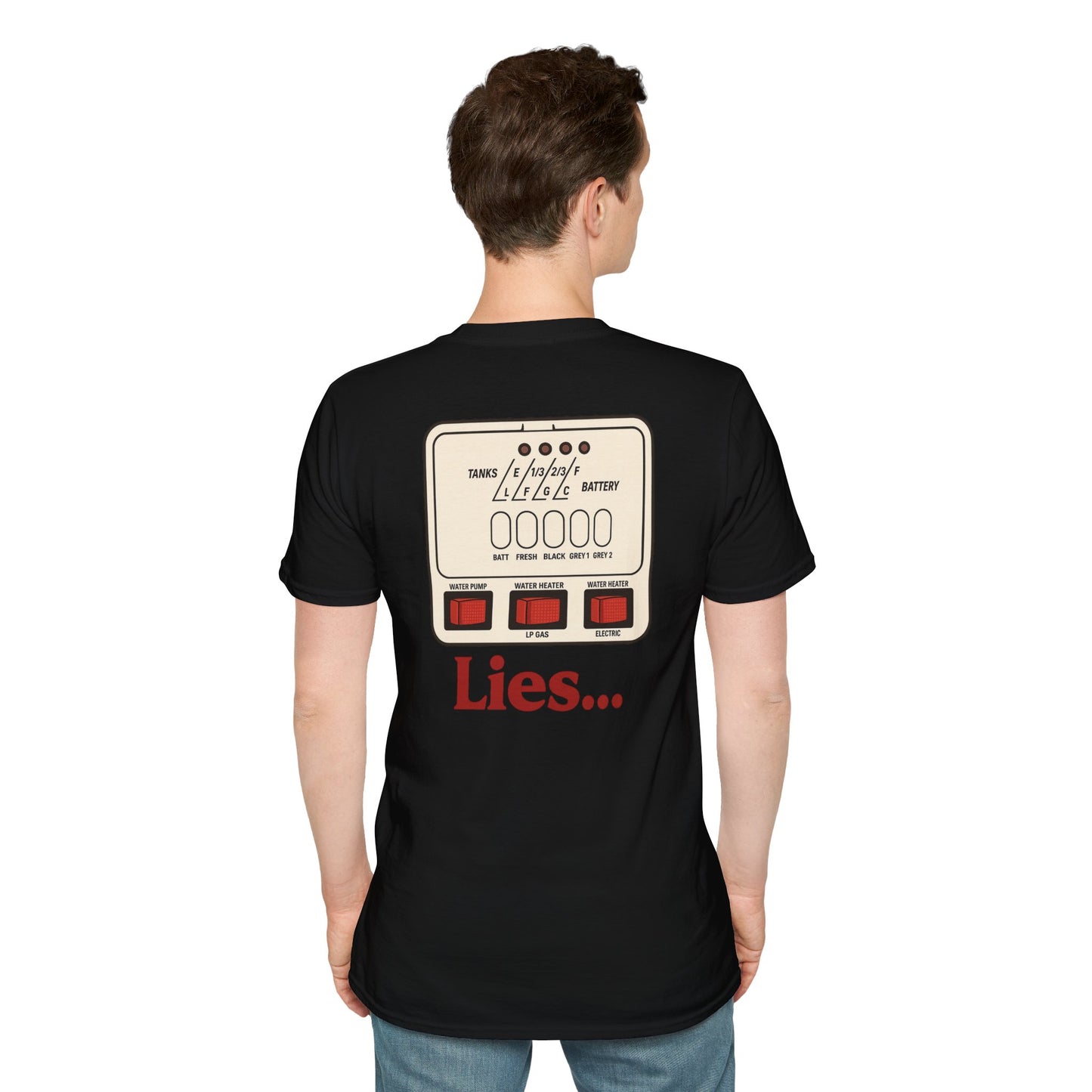 Lies – RV Tank Monitor Tee