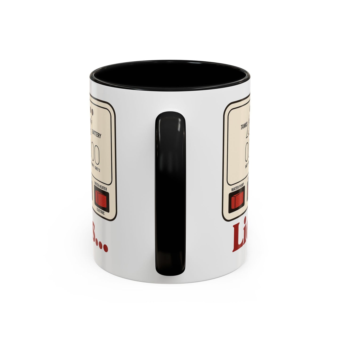 RV Control Panel "Lies..." Coffee Mug