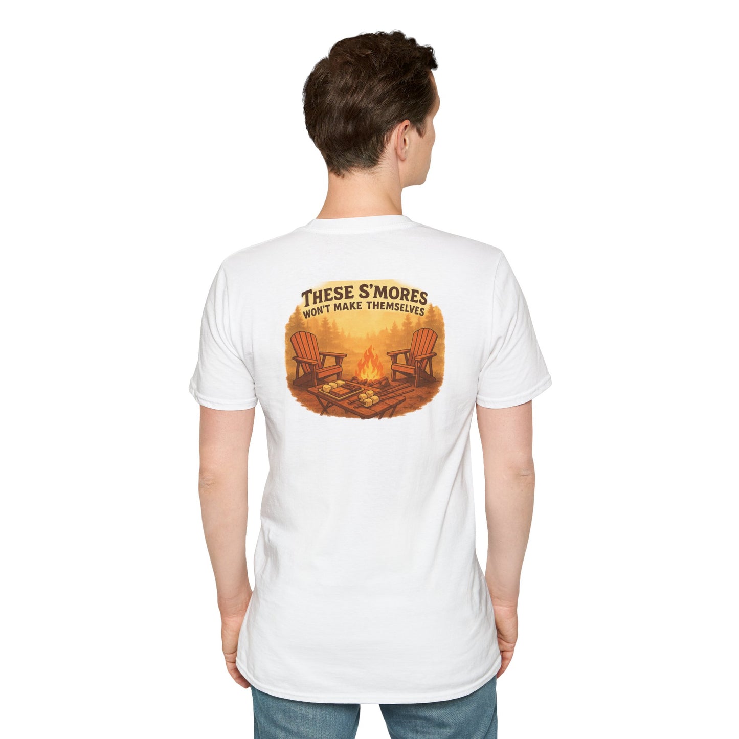 These S’mores Won’t Make Themselves – Campfire RV Tee