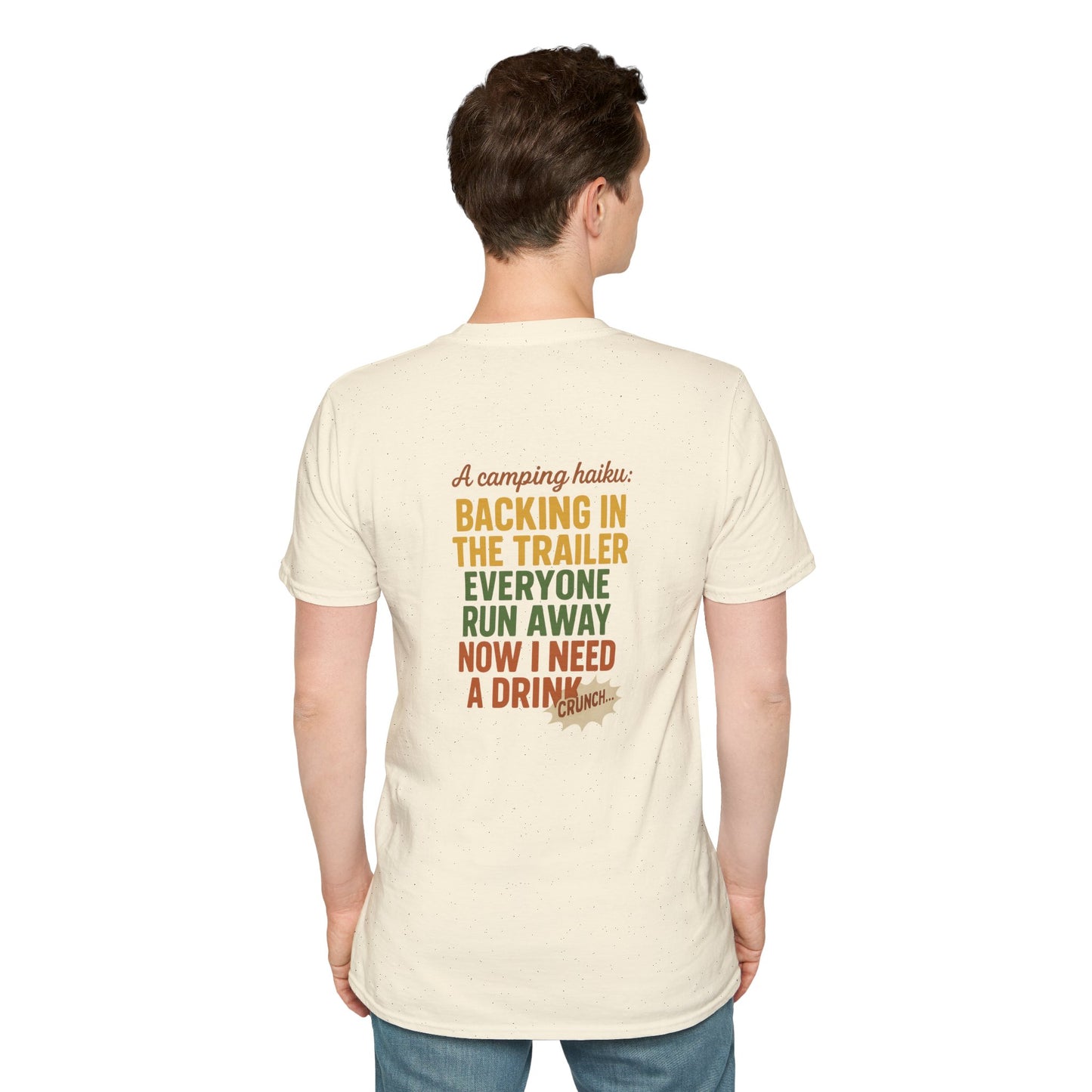 Camping Haiku – “Backing in the Trailer” RV T-Shirt