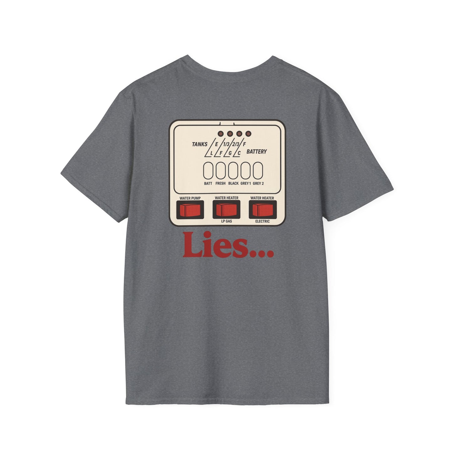 Lies – RV Tank Monitor Tee