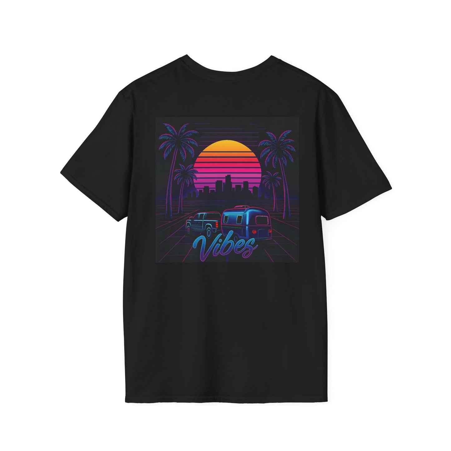 Vibes – Retro Sunset RV Tee