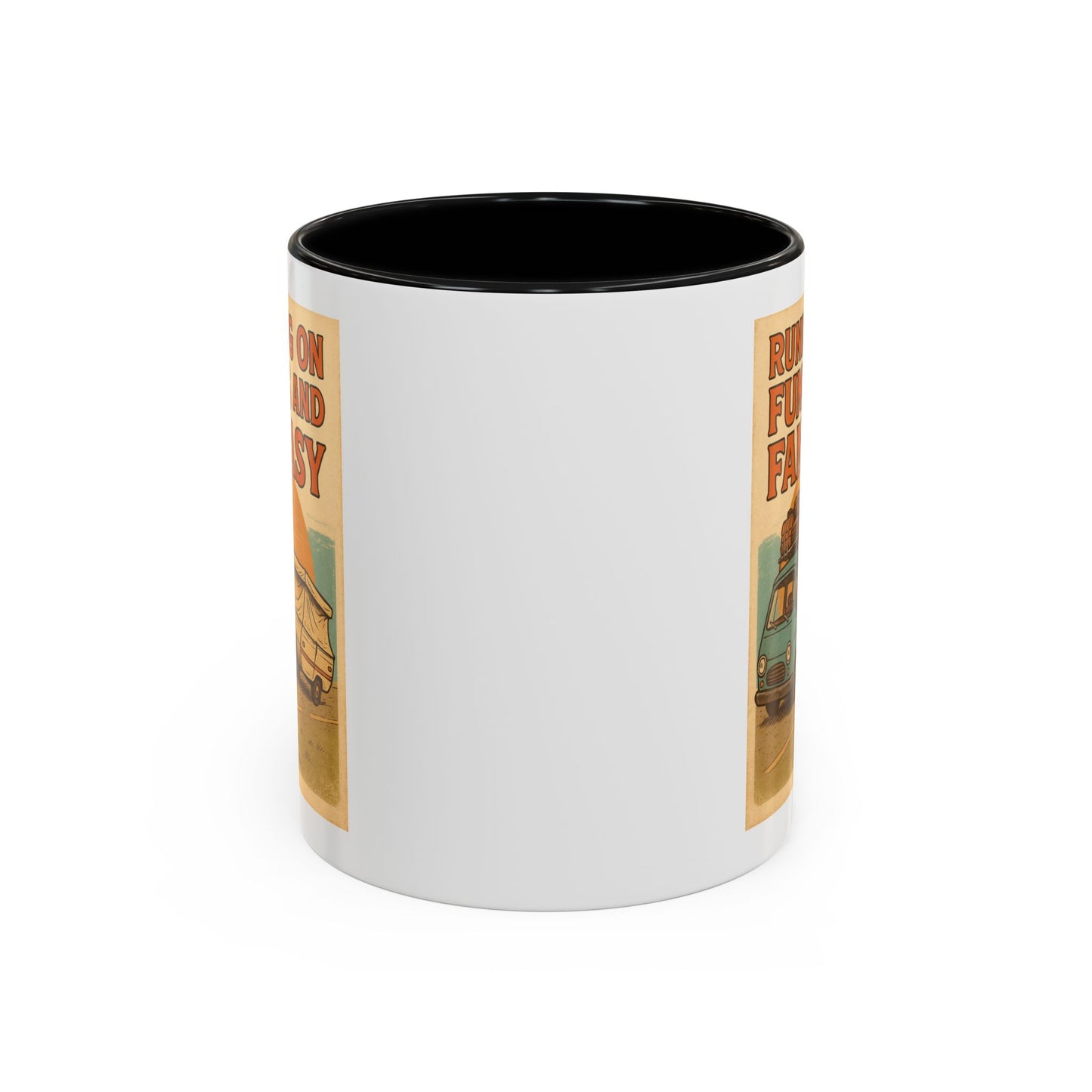 Running on Fumes and Fantasy Mug – RV Life Humor