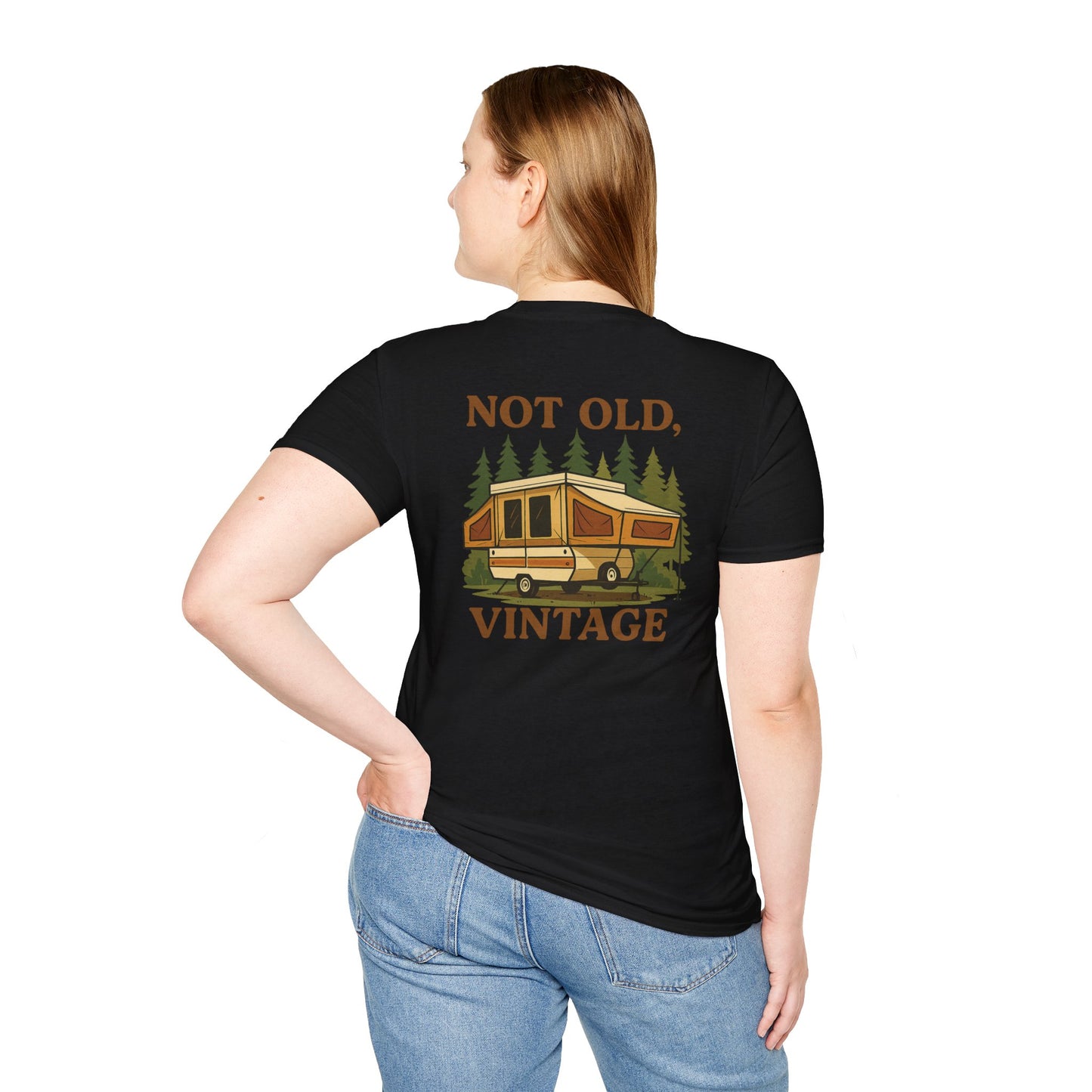 Not Old, Vintage – Classic Pop Up RV Camper Wisdom Tee