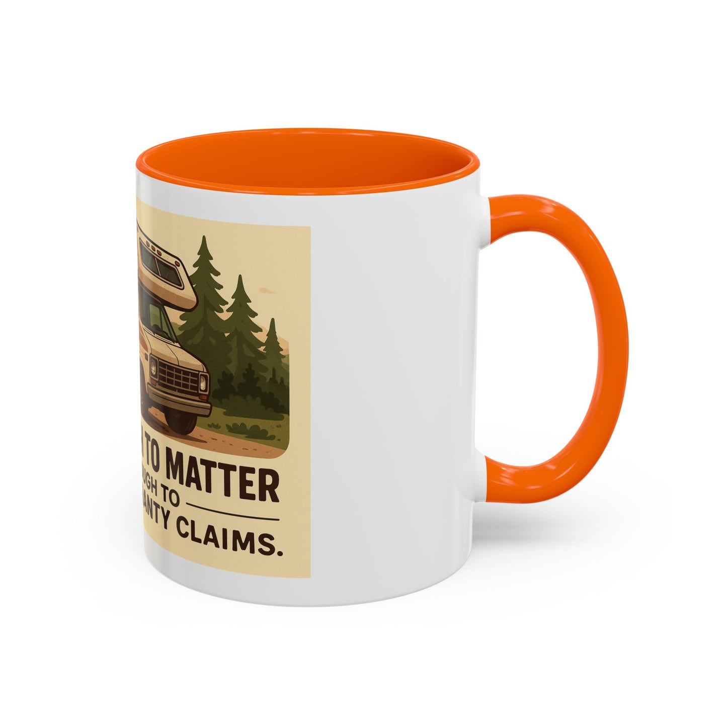 Vintage enough to matter. Reliable enough to mock your warranty claims – Retro RV Coffee Mug