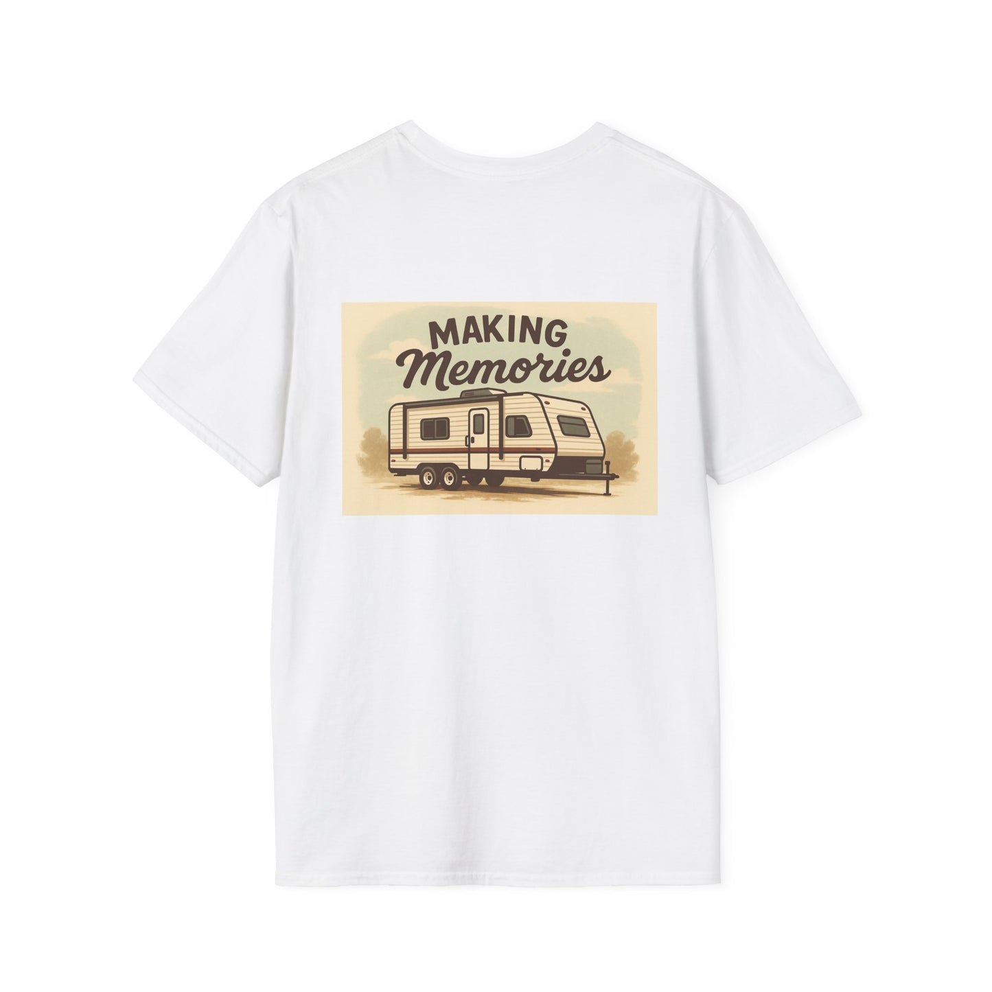 Making Memories RV Shirt | Retro Camper T-Shirt with RV Park Pocket Logo
