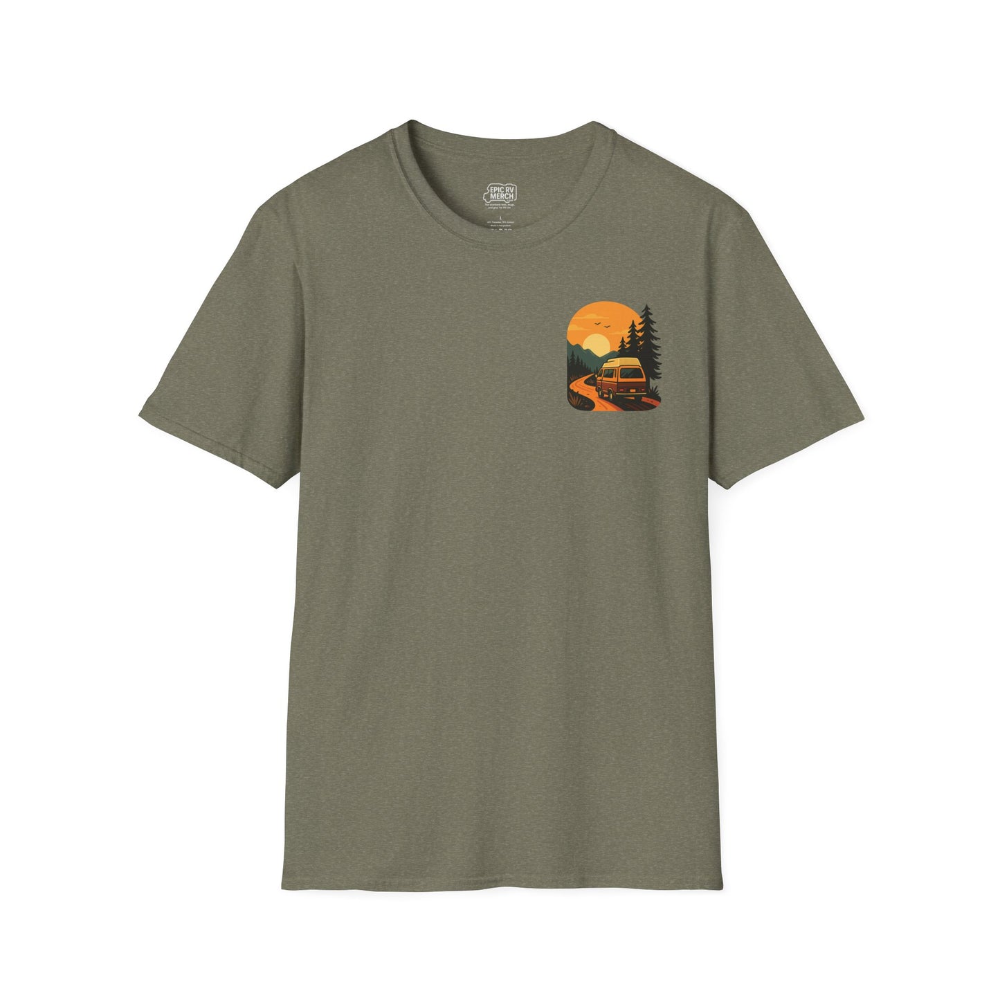 Why Yes, Actually I Do Live in a Van Tee - VW Westfalia Edition