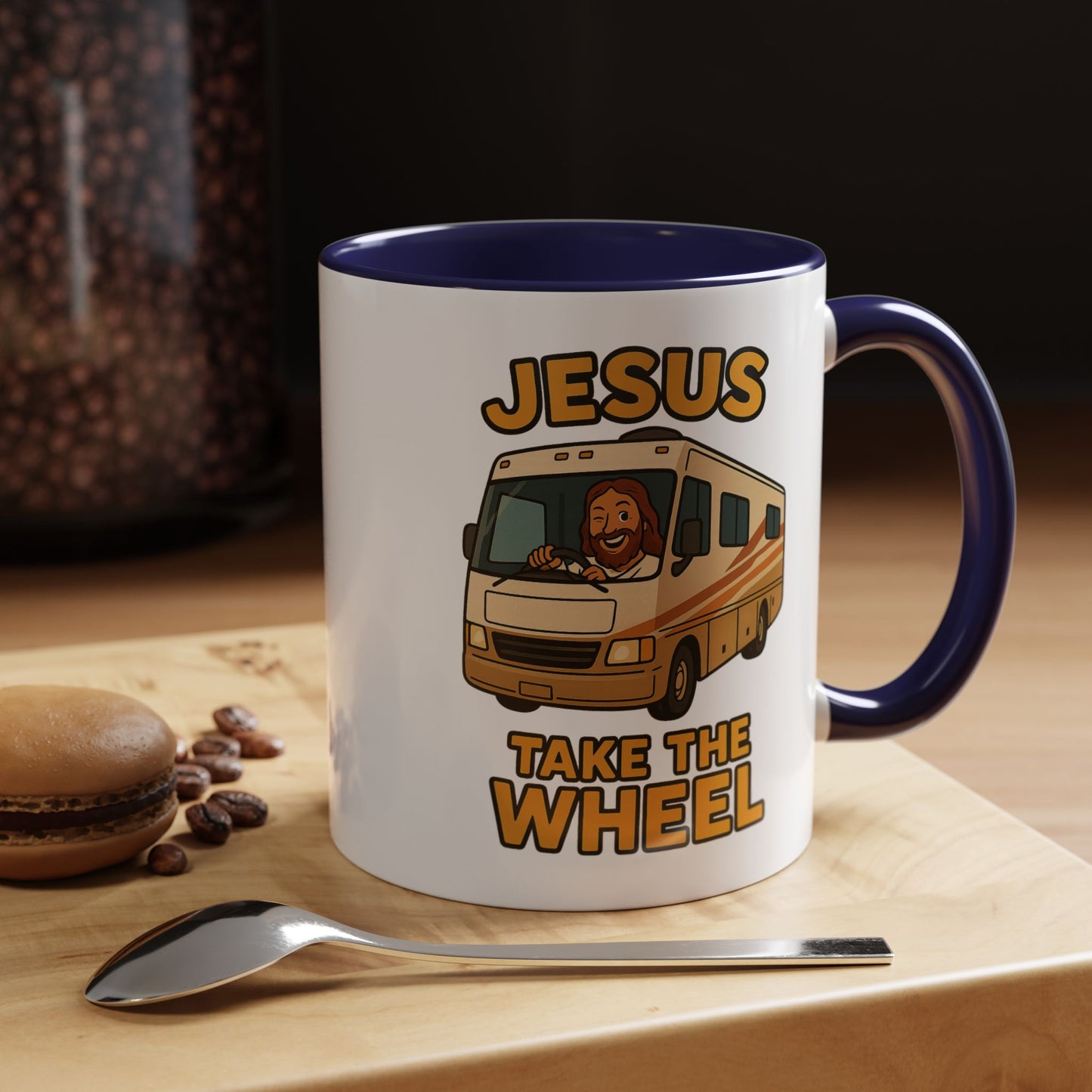 Jesus Take The Wheel (RV Edition) Coffee Mug