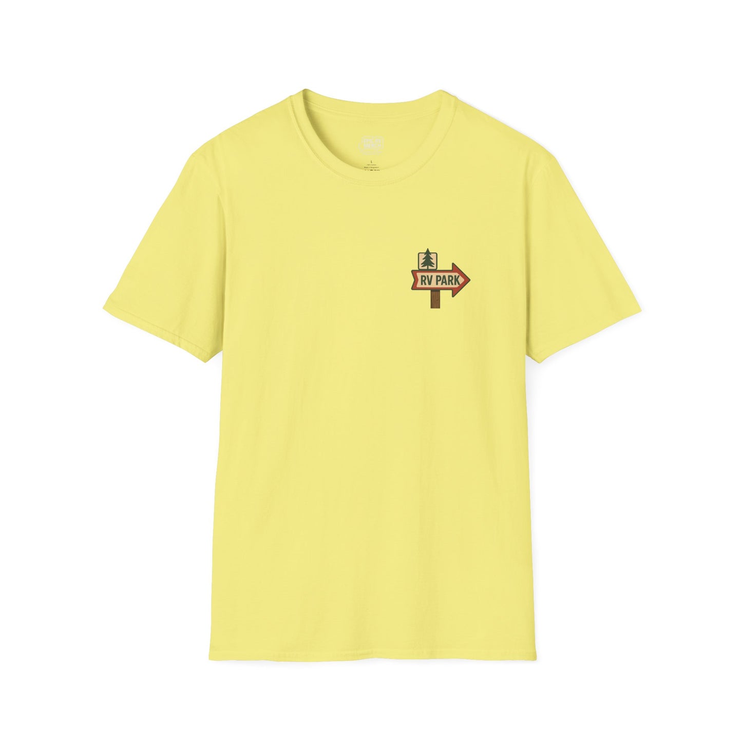 No, Our Camper Isn’t on Fire – Tiki Torch Ambiance RV T-Shirt