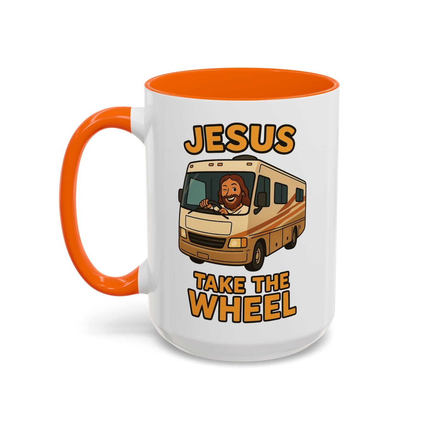 Jesus Take The Wheel (RV Edition) Coffee Mug