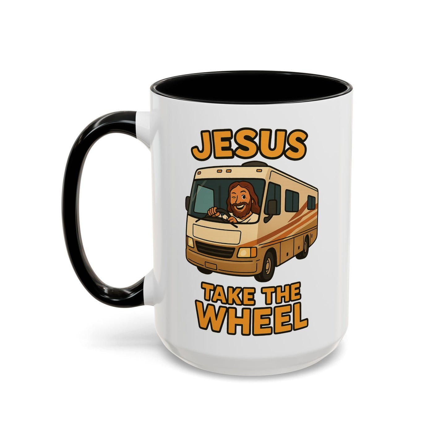 Jesus Take The Wheel (RV Edition) Coffee Mug