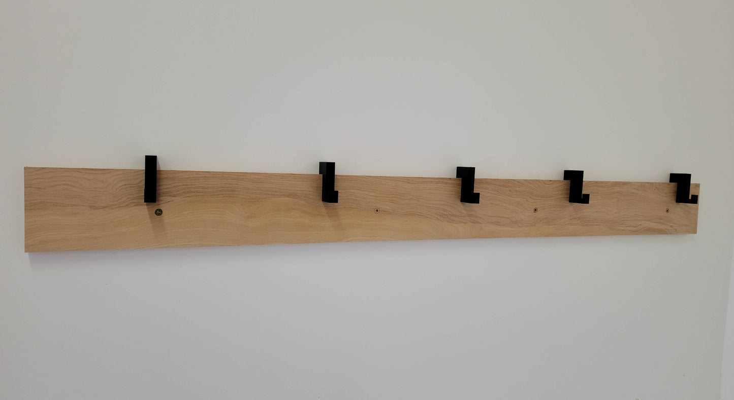 French Cleat Storage Rail and Hanger 6 Piece Set