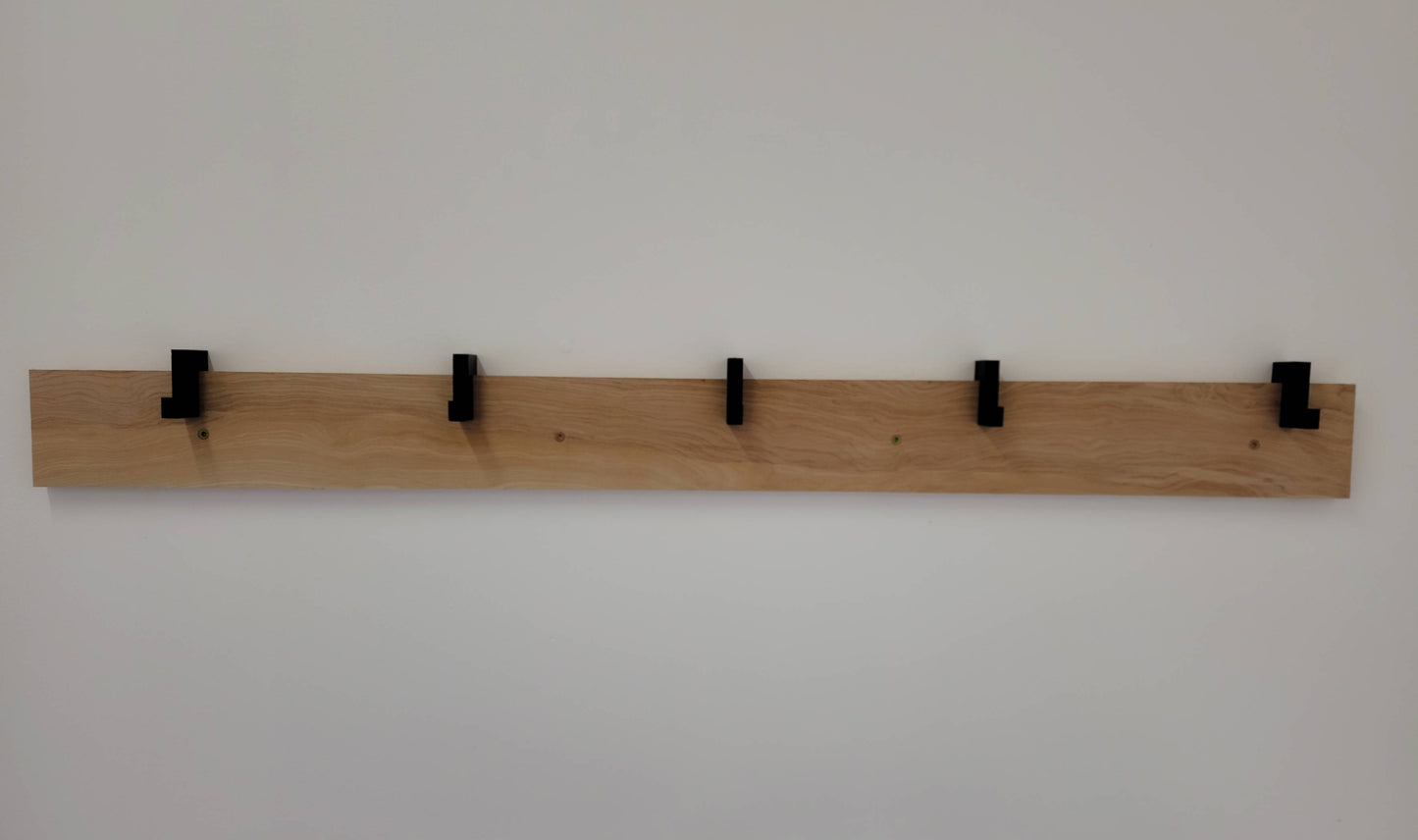 French Cleat Storage Rail and Hanger 6 Piece Set