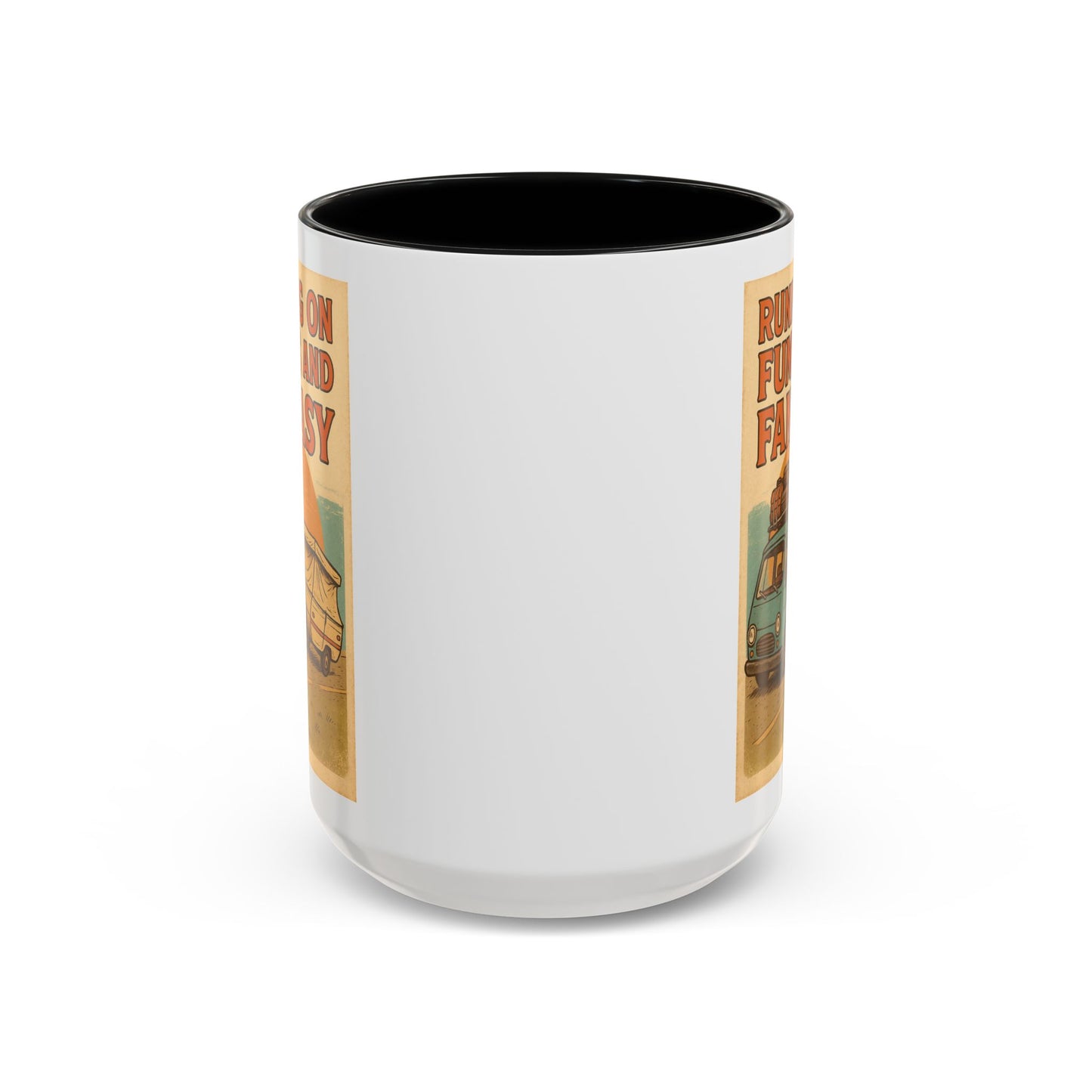Running on Fumes and Fantasy Mug – RV Life Humor