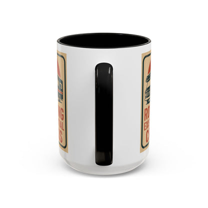 Rolling Existential Crisis RV Mug – Retro Camper Life Humor for Nomads, Vanlifers, and Burnt-Out Travelers