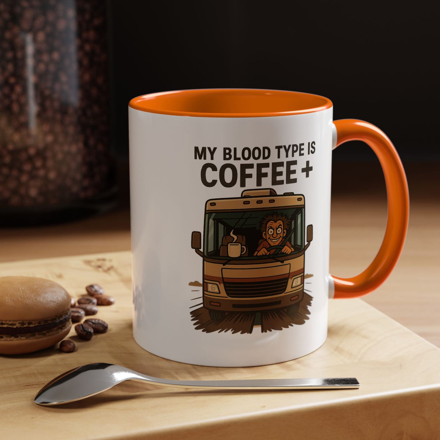 My Blood Type is Coffee+ RV Coffee Mug