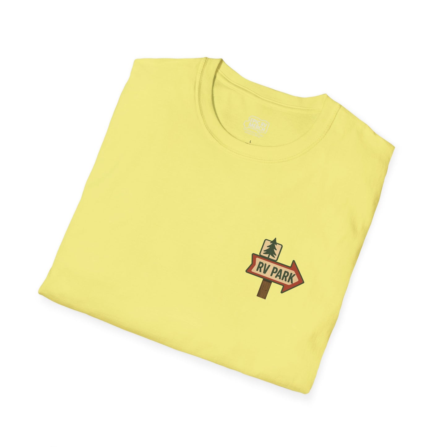 No, Our Camper Isn’t on Fire – Tiki Torch Ambiance RV T-Shirt