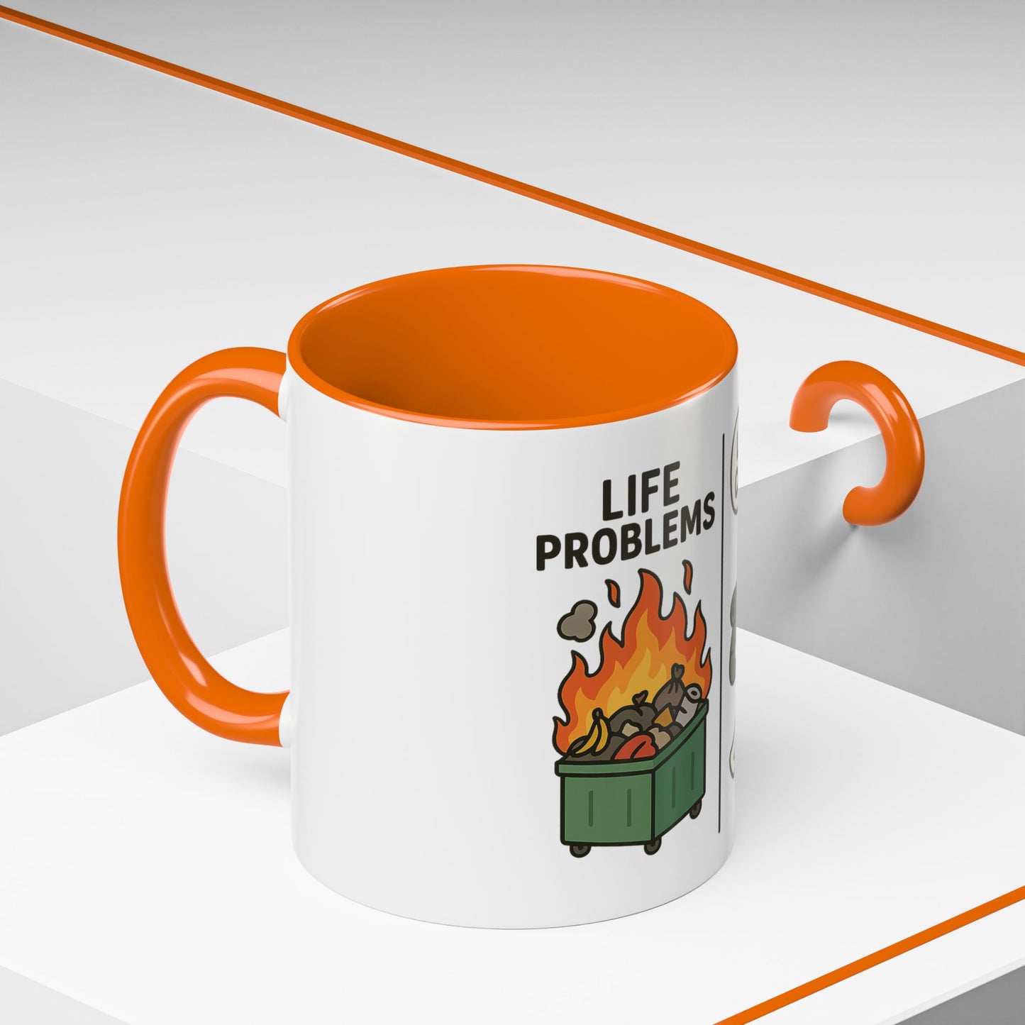 Life Problems? Let's Go Camping! Coffee Mug