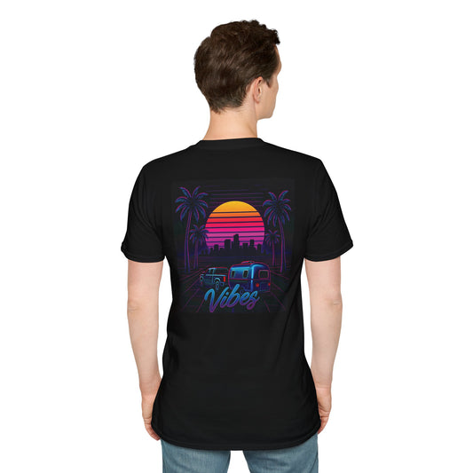 Vibes – Retro Sunset RV Tee