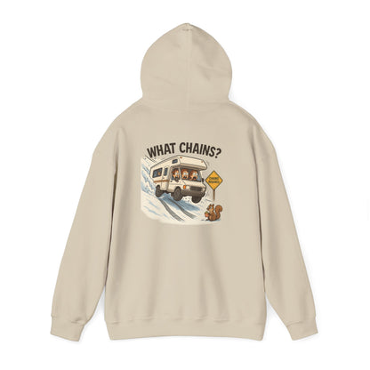 What Chains? – Winter RV Panic Hoodie