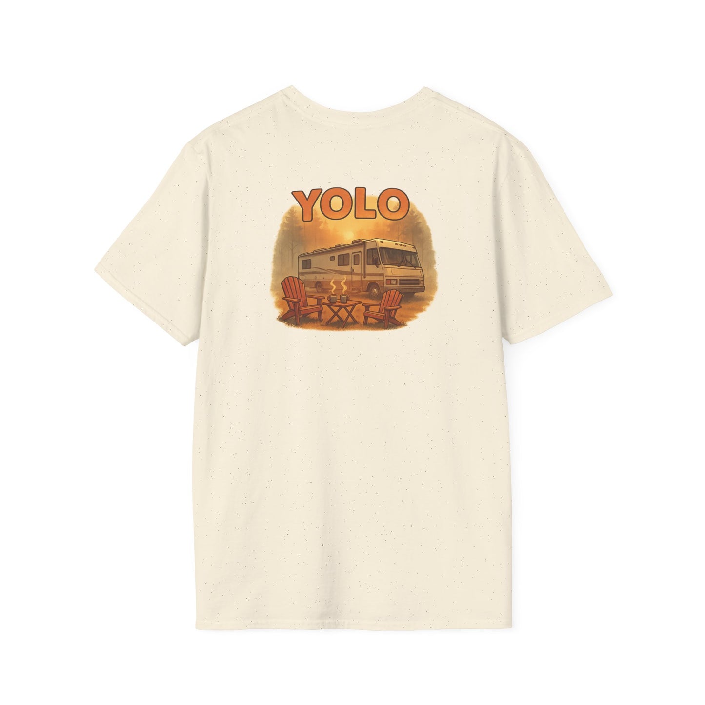 YOLO – The “You Only Lounge Once” Motorhome Camping Tee