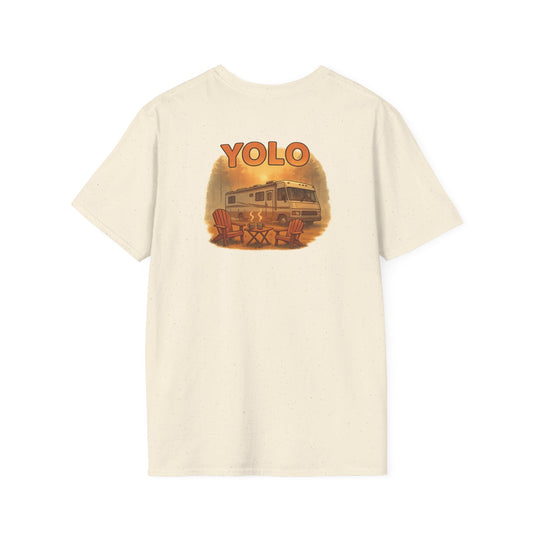 YOLO – The “You Only Lounge Once” Motorhome Camping Tee