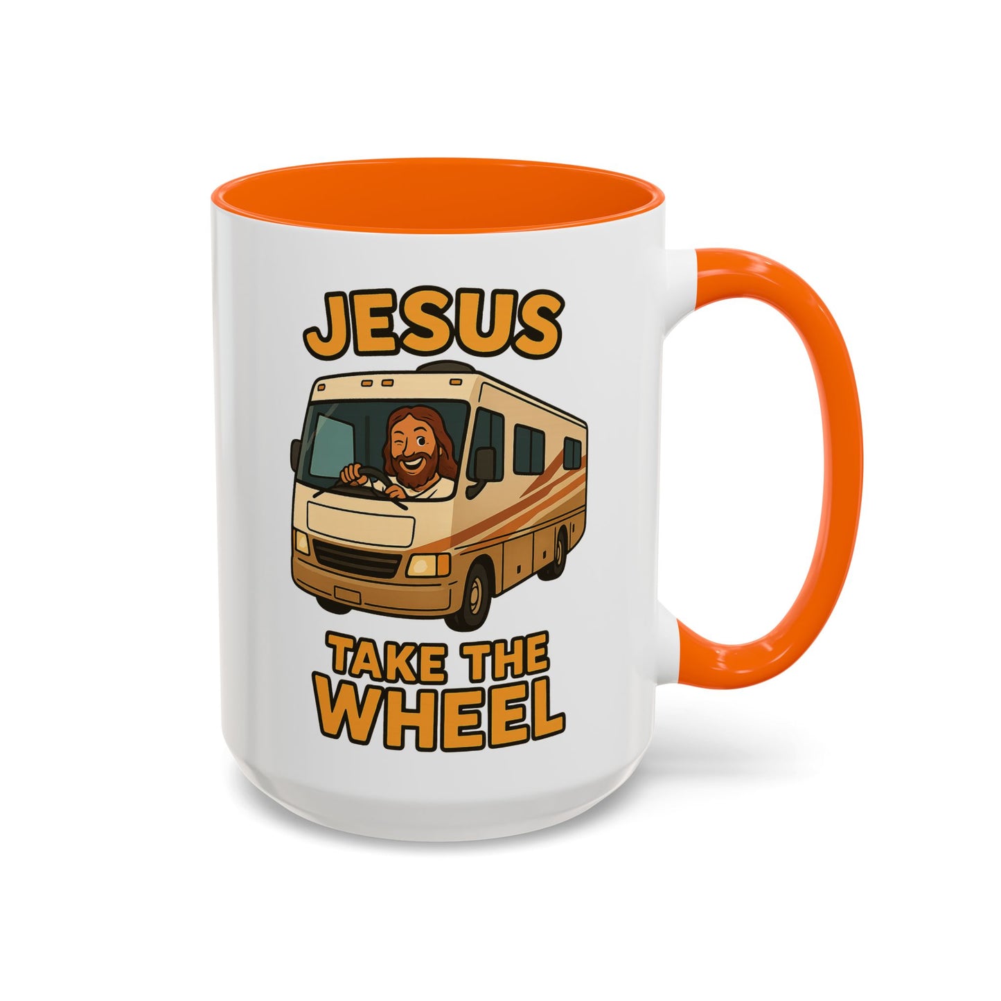 Jesus Take The Wheel (RV Edition) Coffee Mug