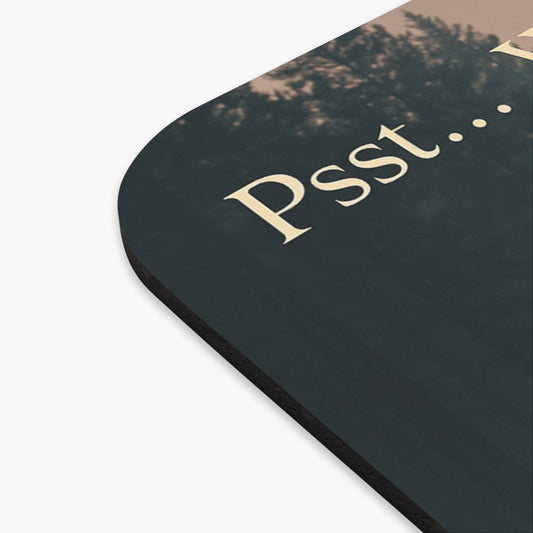 Psst… We’re Waiting for You – Fifth Wheel RV Campfire Mouse Pad