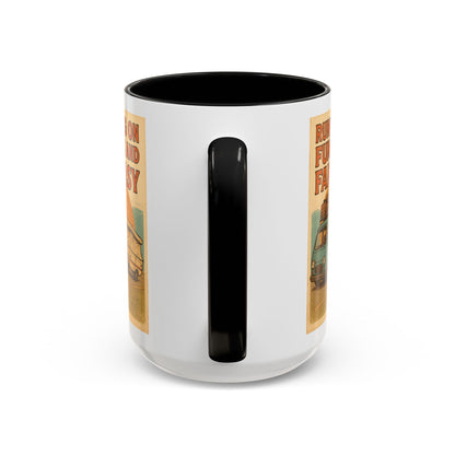 Running on Fumes and Fantasy Mug – RV Life Humor