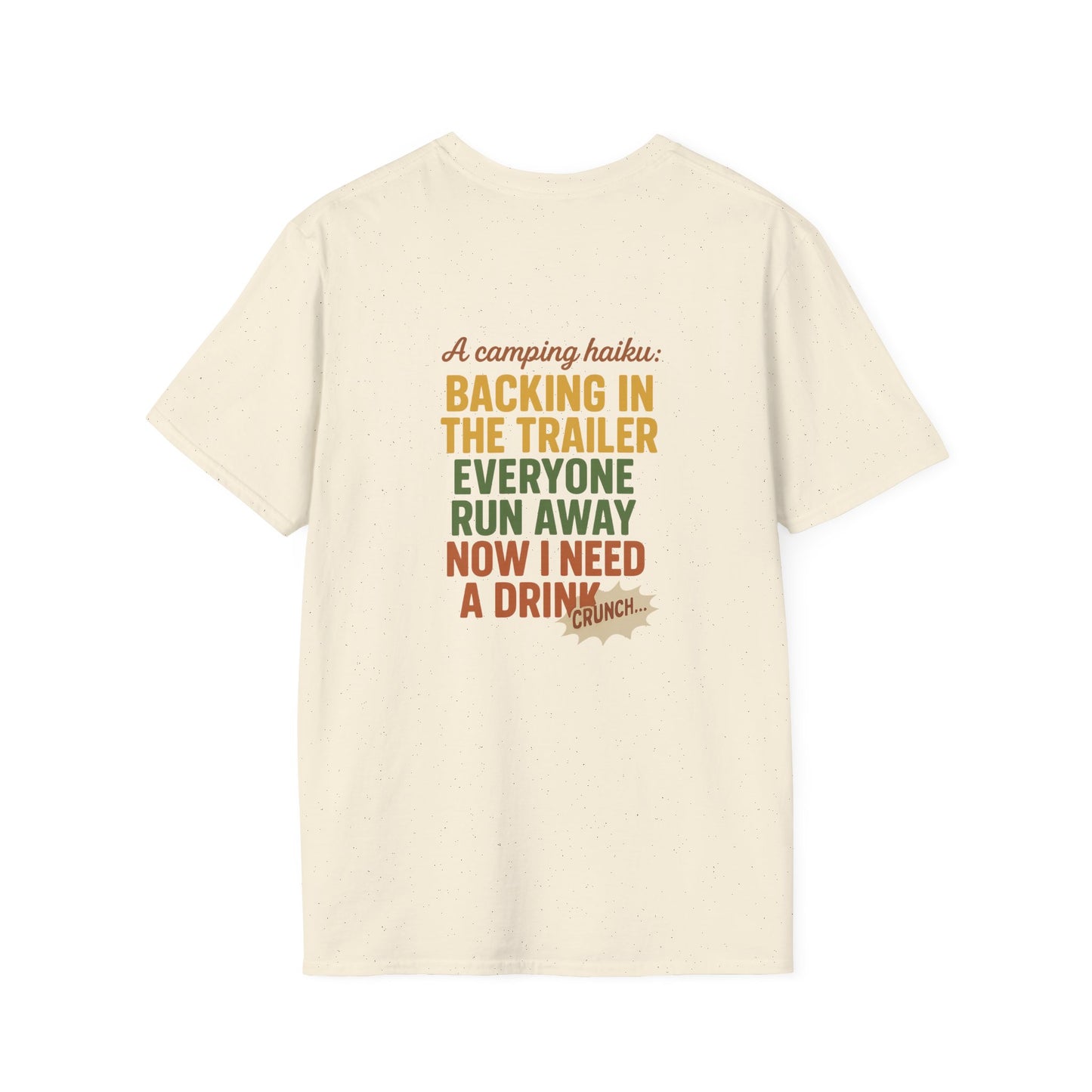 Camping Haiku – “Backing in the Trailer” RV T-Shirt