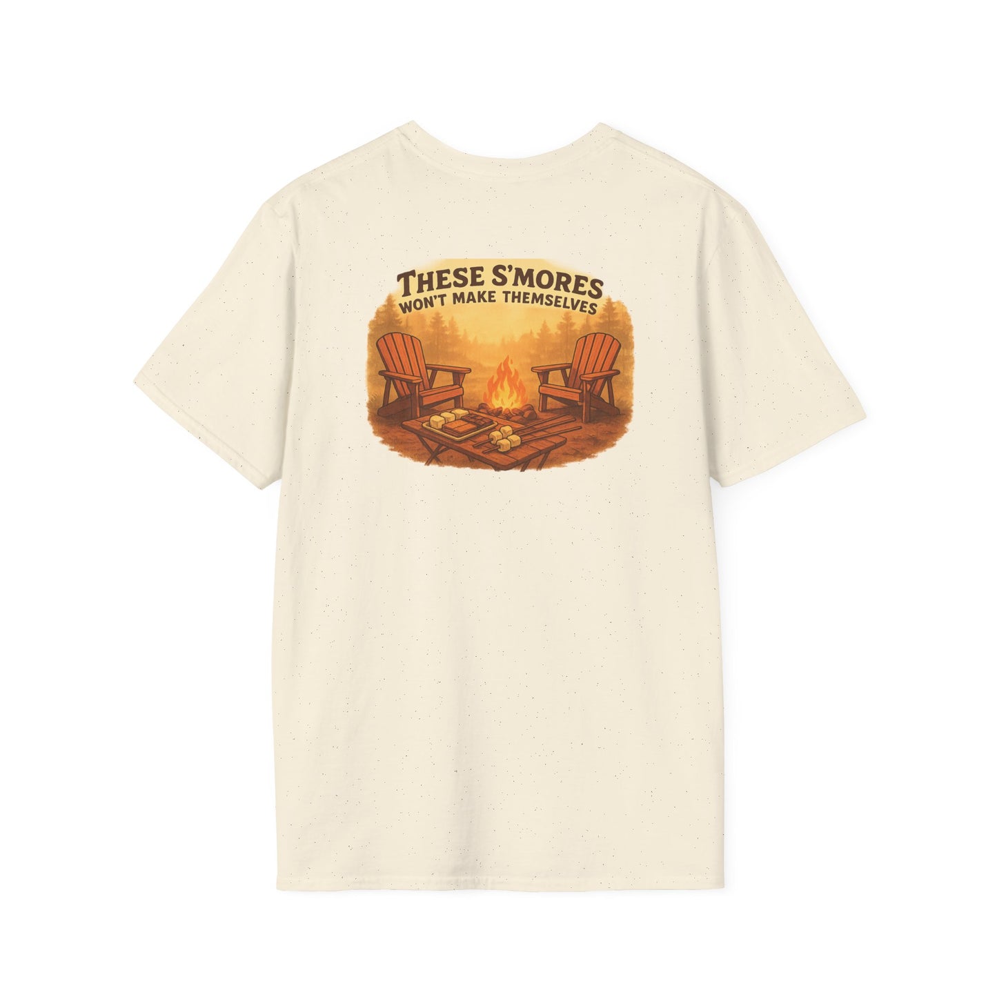 These S’mores Won’t Make Themselves – Campfire RV Tee