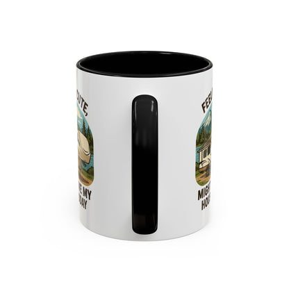 Feeling Cute Might Move My House Today Fifth Wheel Coffee Mug