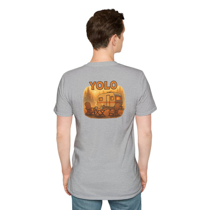 YOLO – The “You Only Lounge Once” Travel Trailer Camping Tee