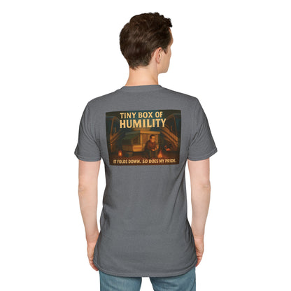Tiny Box of Humility – Pop-Up Camper Tee