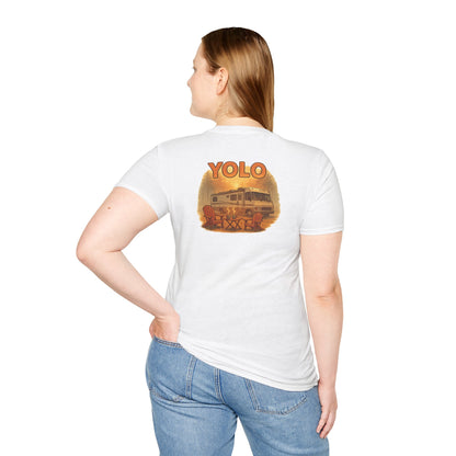 YOLO – The “You Only Lounge Once” Motorhome Camping Tee